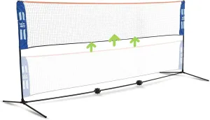 JOOLA HIT MIT Adjustable Height Portable Badminton Net Set - Competition Multi Sport Indoor or Outdoor Net for Playing Pickleball, Kids Volleyball, Soccer Tennis, Lawn Tennis - Easy and Fast Assembly