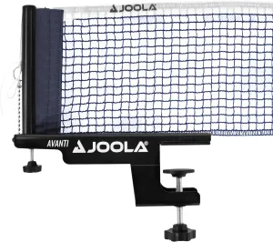 JOOLA Premium Avanti Table Tennis Net and Post Set - Portable and Easy Setup 72" Regulation Size Ping Pong Screw On Clamp Net, ‎ 72"L x 0.5"W x 6"H, White/Black