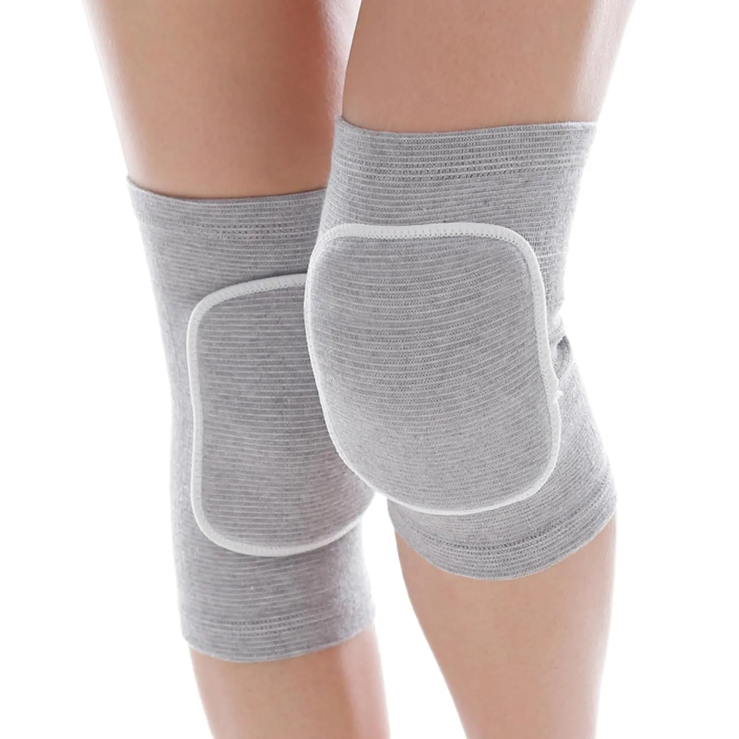 JUMISEE Kids Knee Pad, Anti-Slip Padded Sponge Knee Brace Breathable Flexible Elastic Knee Support for Football Volleyball Dance Skating Basketball Sports