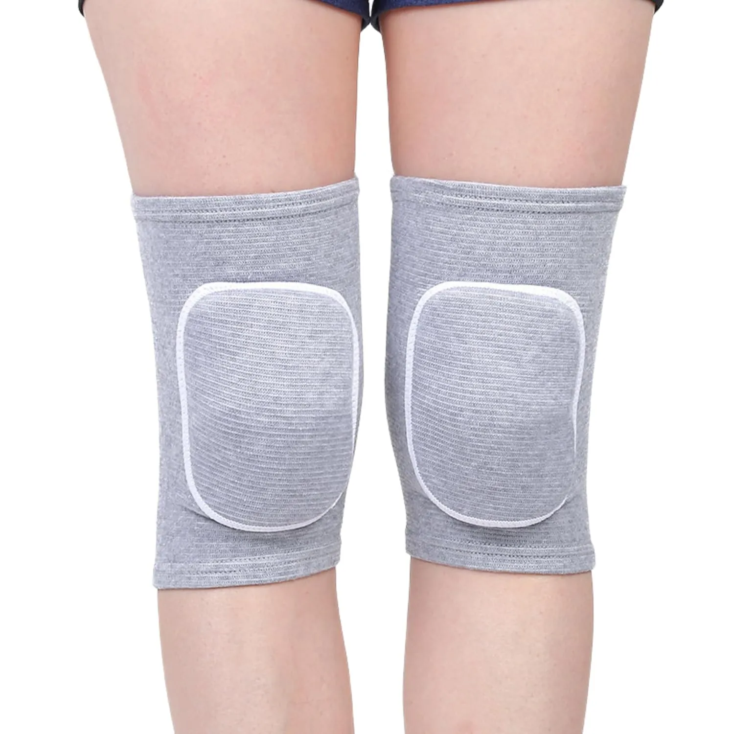JUMISEE Kids Knee Pad, Anti-Slip Padded Sponge Knee Brace Breathable Flexible Elastic Knee Support for Football Volleyball Dance Skating Basketball Sports
