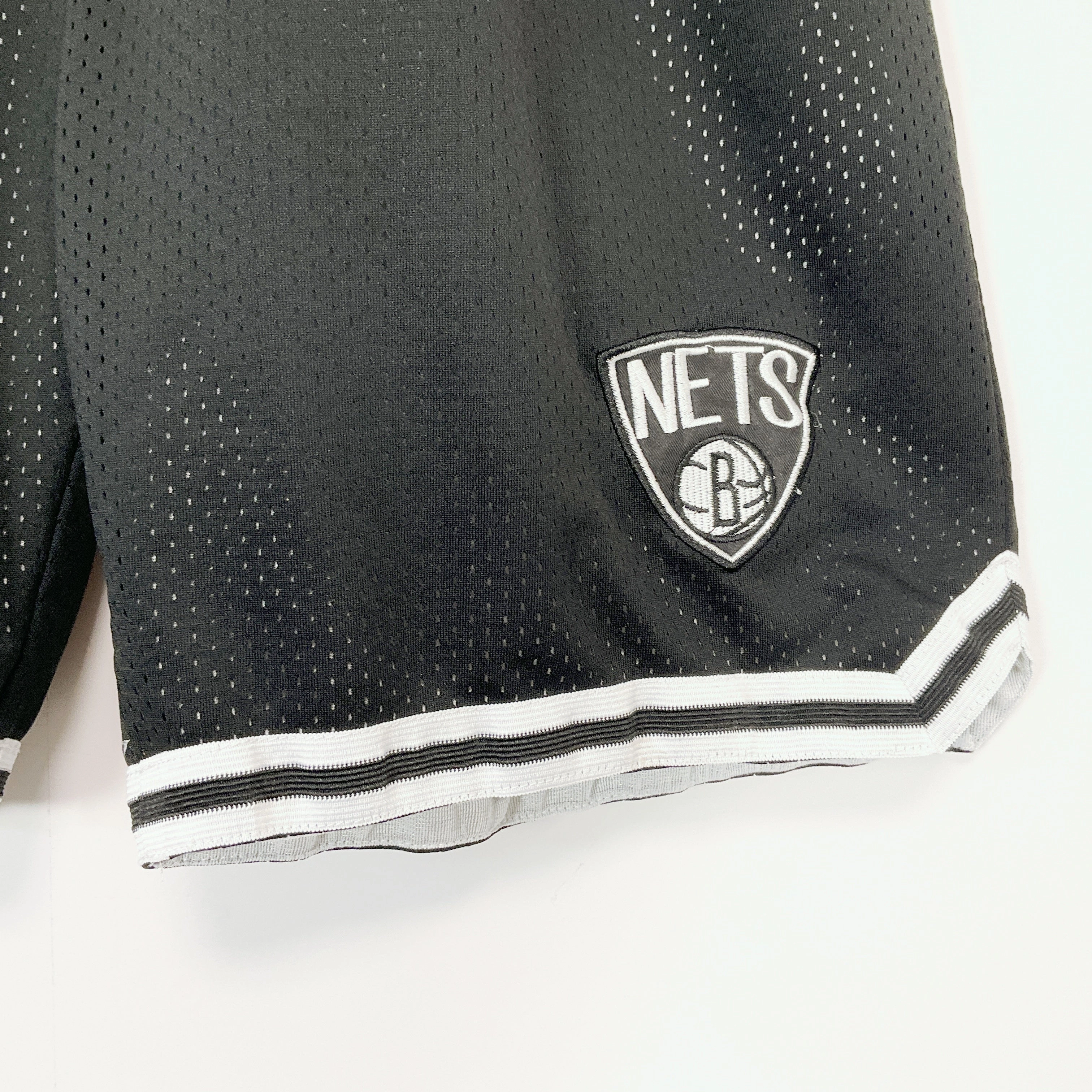 JUST DON - Black Brooklyn Nets Basketball Shorts
