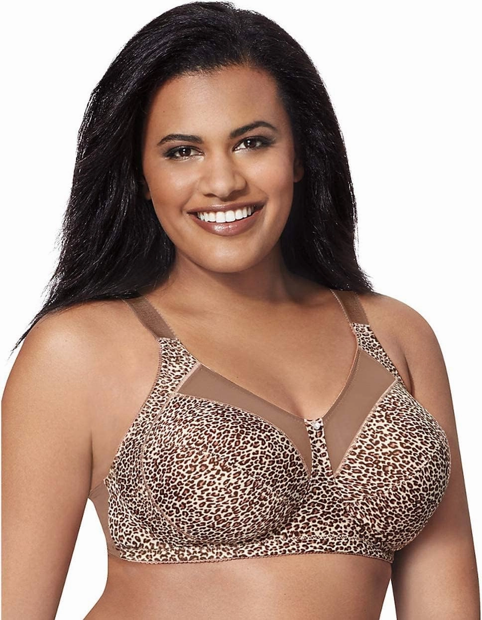 Just My Size Womens Wireless Bra, Comfort Shaping Full Figure Wire-Free Bra