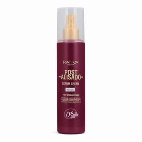 Kativa Post Straightening Serum Cream, 6.8 Oz - Prolongs Straightening Results for Manageable, Shiny, Smooth Hair - Free of Salt, Sulfate, Gluten, Paraben