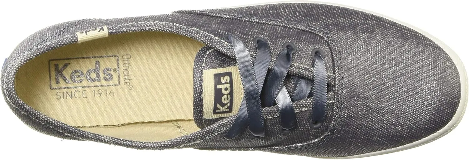 Keds Women's Champion Matte Brushed Metallic Sneaker