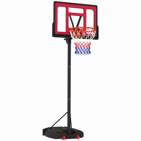 Kids Basketball Hoop, 6.6-8.5ft Adjustable Height Basketball Net with Weight Bag, for Indoor Outdoor, for 6  Years