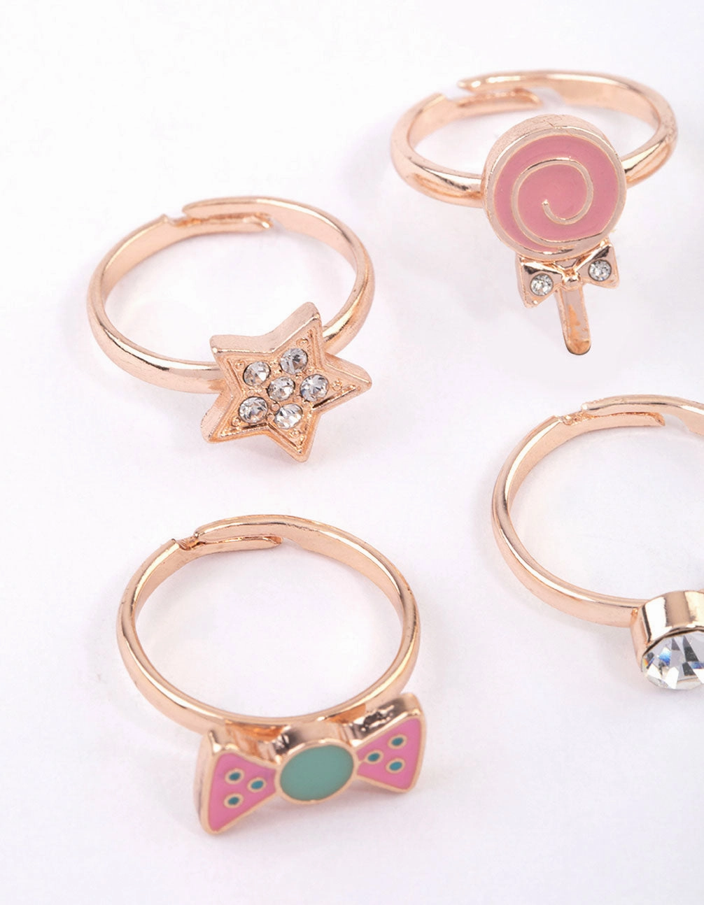 Kids Candy Sweet Ring 6-Pack
