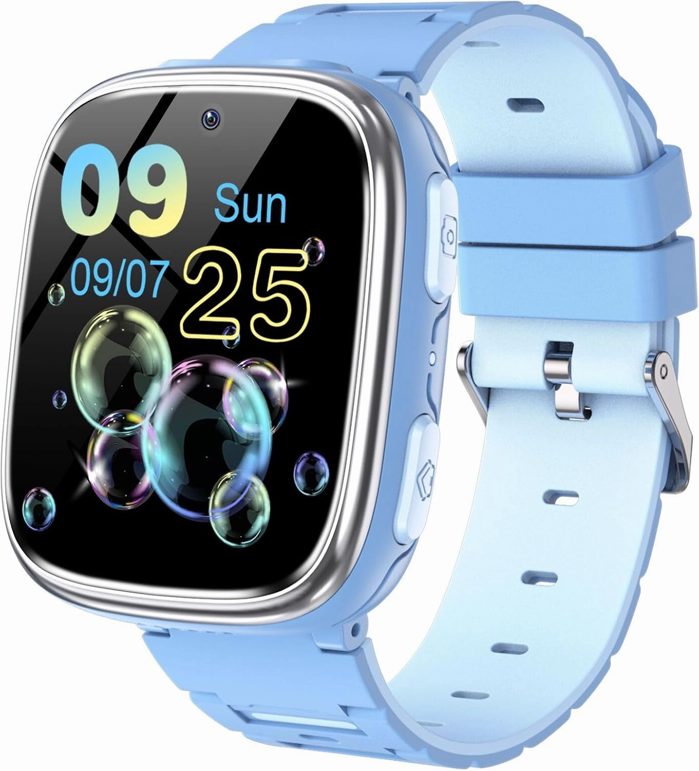 Kids Smart Watch Toys for Boys Girls – Children Watch for Kids 4-12 Years Touch Screen Watch with 15 Games Video Camera Music Player Alarm School Mode Education Birthday Gifts Ages 5 6 7 8 9 10 (Blue)