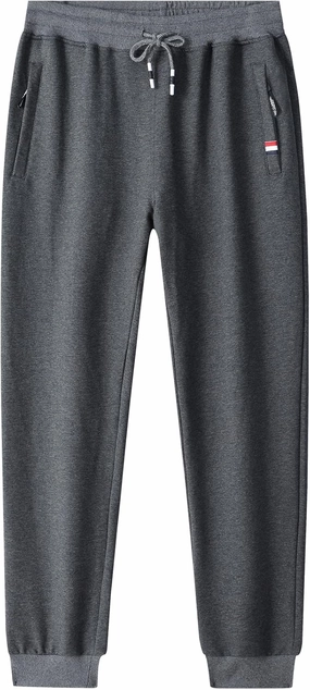 Kihatwin Big Boy's Teen Zip Joggers Pants Casual Gym Workout Athletic Pants Tapered Sweatpants with Pockets
