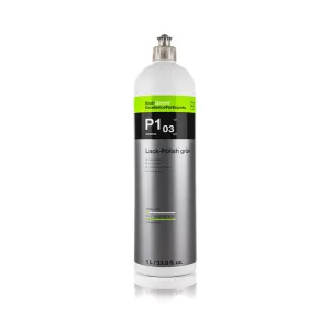 Koch-Chemie - Lack Polish Grun P1.03 - Protects, Refines, Adds Depth, and Amplifies Vehicle's Paint Color - High Gloss Finish - 1 Liter