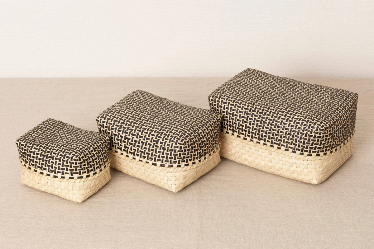 Kottan Basket “Insert Natural” S, M, L / Palm leaf / IND 330910