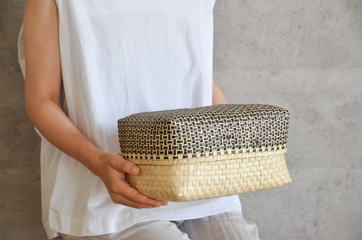 Kottan Basket “Insert Natural” S, M, L / Palm leaf / IND 330910
