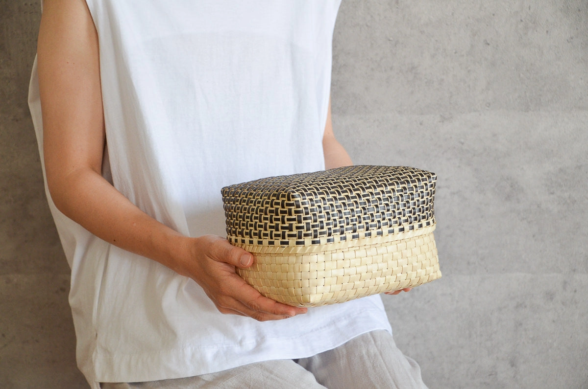 Kottan Basket “Insert Natural” S, M, L / Palm leaf / IND 330910