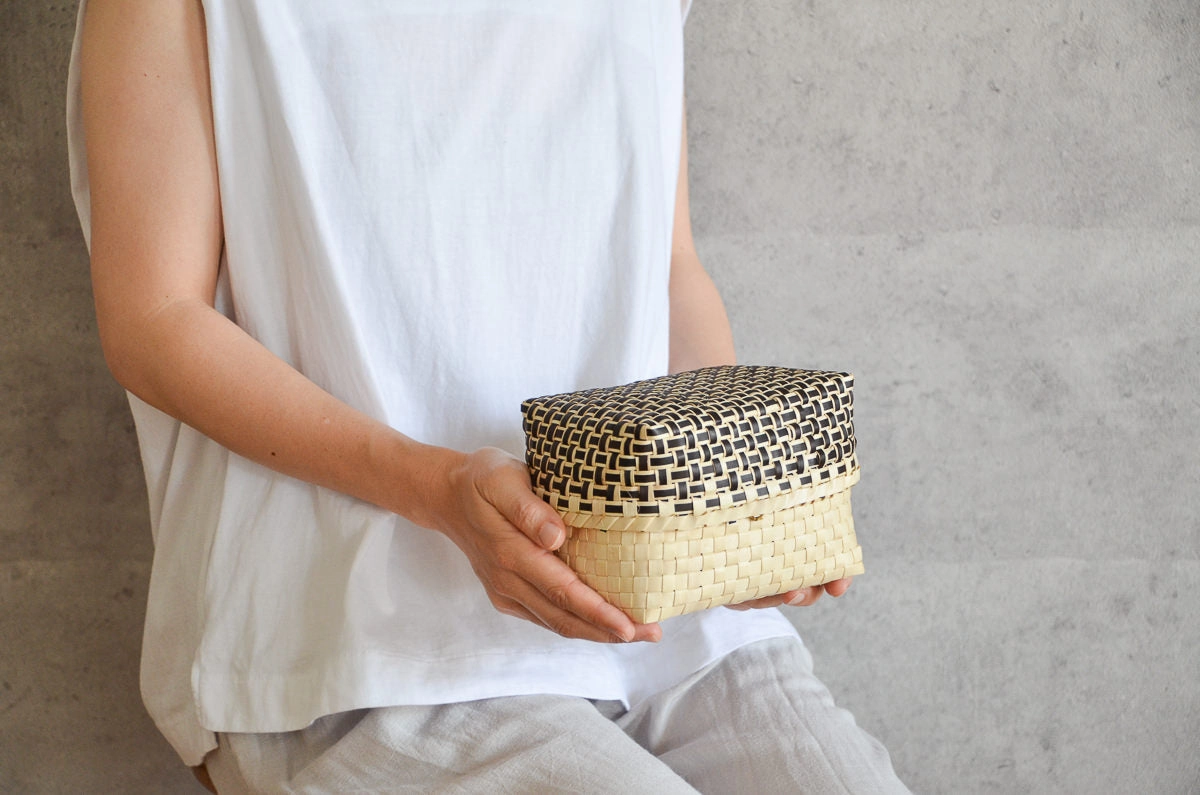 Kottan Basket “Insert Natural” S, M, L / Palm leaf / IND 330910