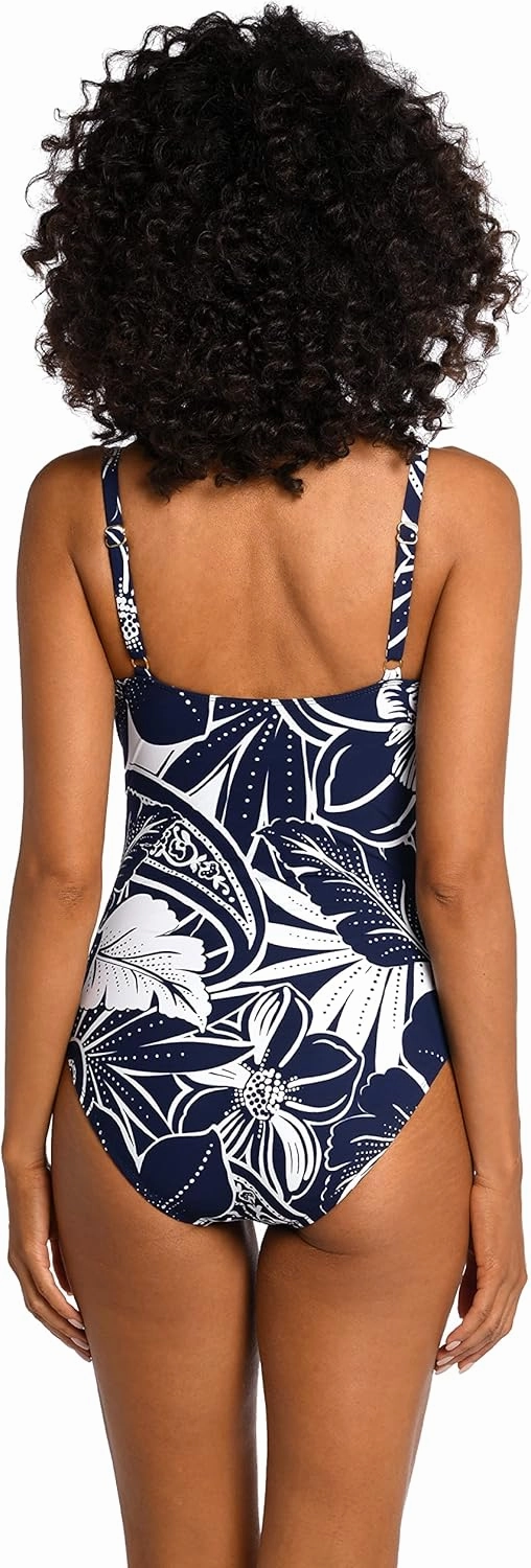 La Blanca Women's One Piece Swimsuit Lingerie Tummy Control Bathing Suit
