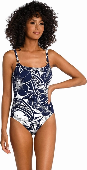 La Blanca Women's One Piece Swimsuit Lingerie Tummy Control Bathing Suit