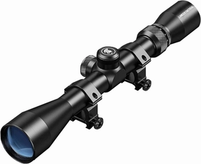 Lancer Tactical Airgun Airsoft Scope: 3-9x40 Rifle Scope with Fast Focus Eyepiece and Reticle Crosshair for Accurate Shooting w/Mil-dot 3" Eye Relief - 40mm