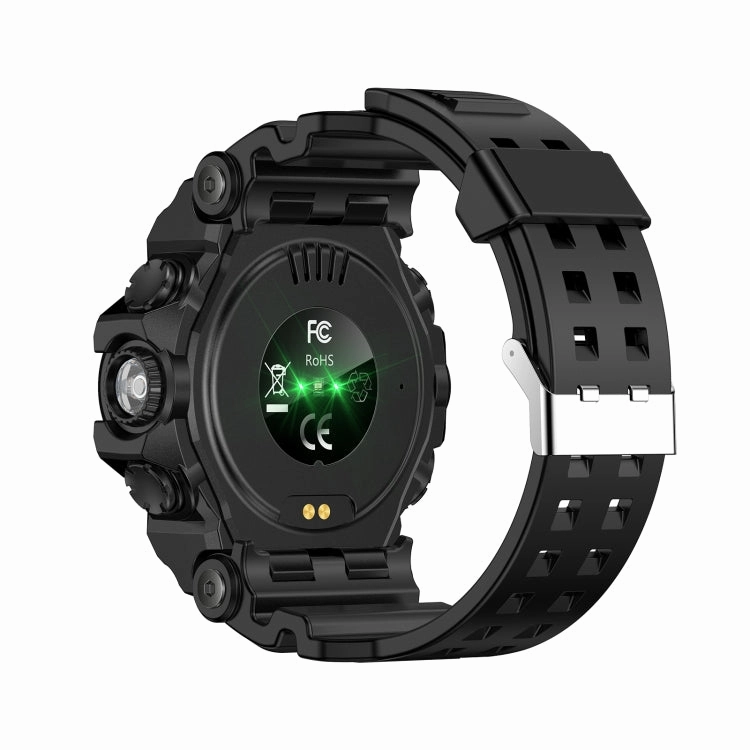 LC21 1.32 inch TFT Round Screen Sports Smart Watch Supports Blood Oxygen Monitoring/Call Reminder(Black)