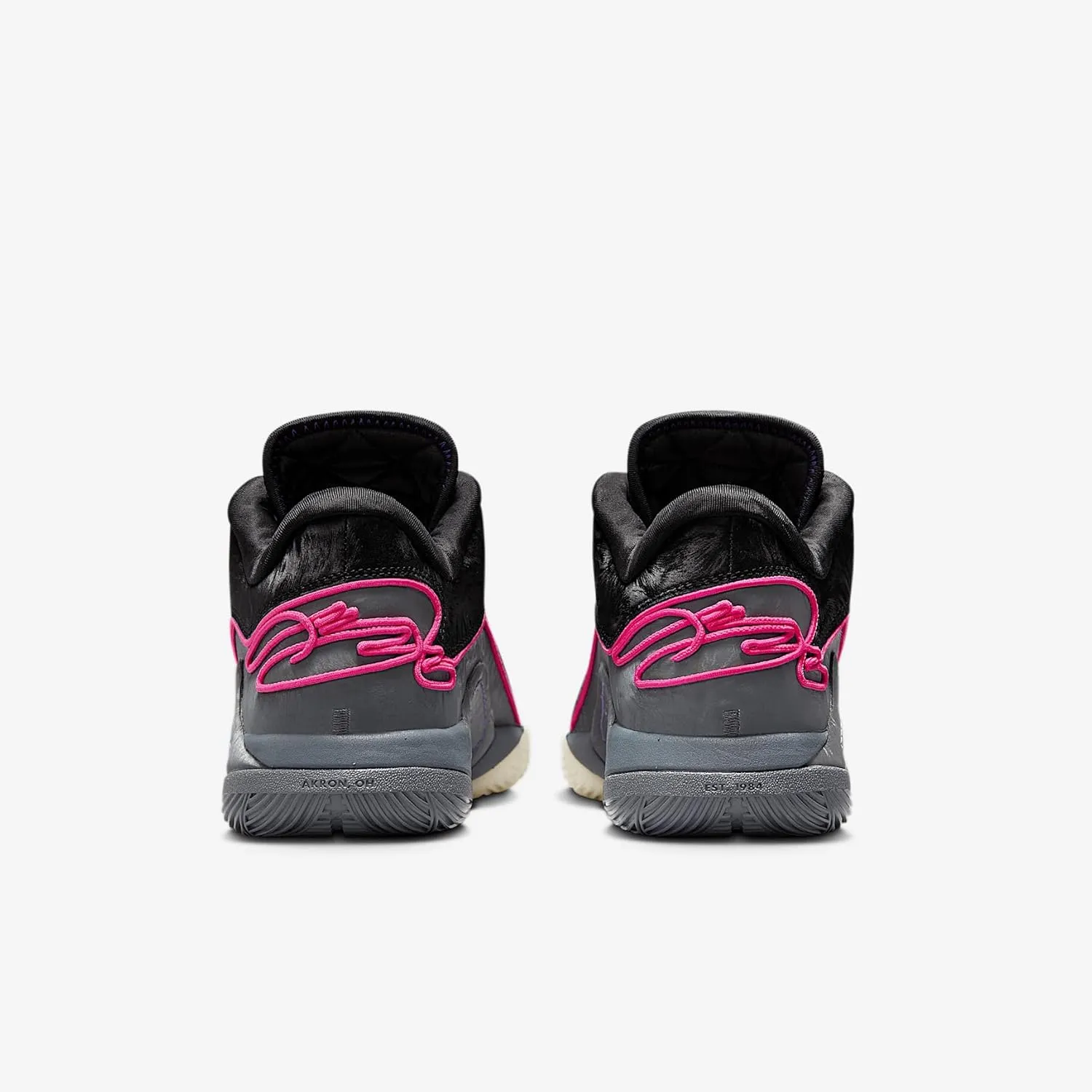 Lebron XXII Crown Jewel Basketball Shoes (FZ1094-001, Black/Dark Grey/Field Purple/Laser Fuchsia)