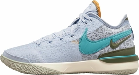 Lebron NXXT Gen Basketball Shoes (DR8784-400, Blue Tint/Guava Ice/Medium Olive/Teal Nebula) Size 7.5