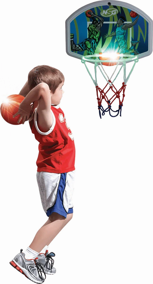 LED Light Up Basketball Set