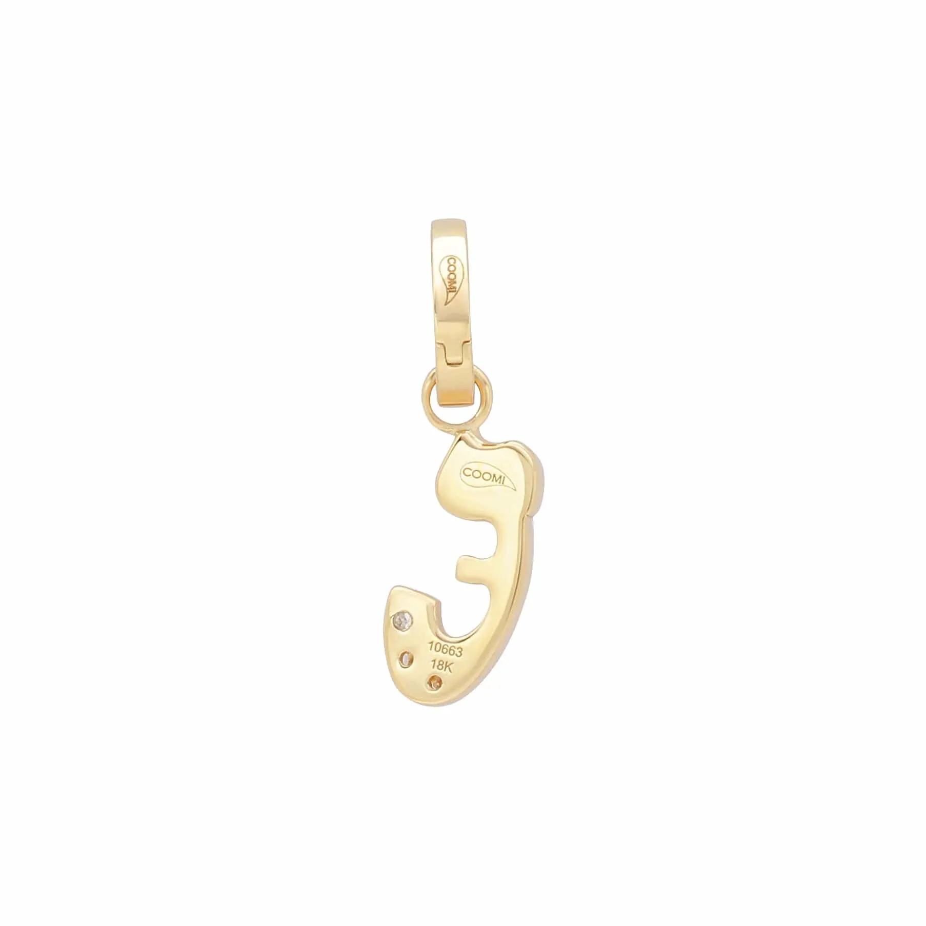 Letter E Initial Pendant