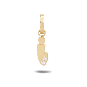Letter I Initial Pendant