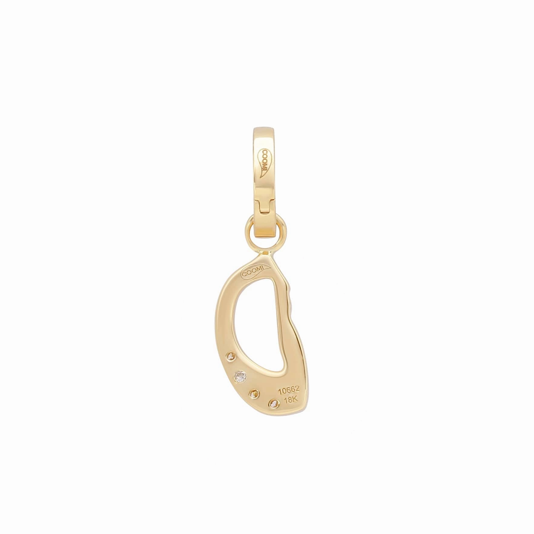 Letter D Initial Pendant