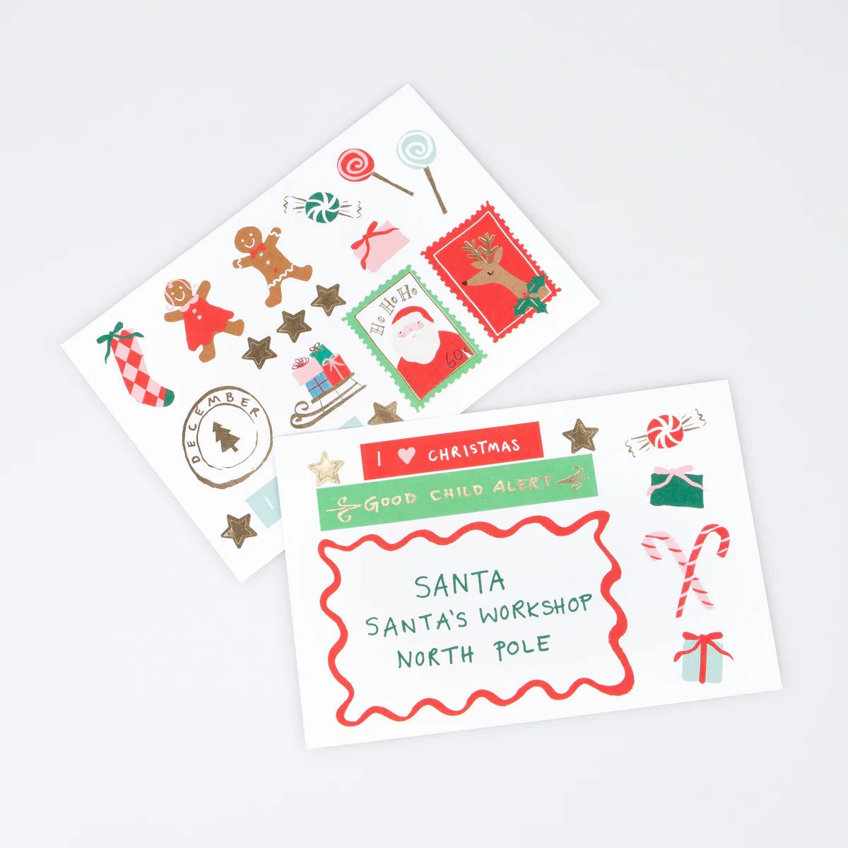 Letter to Santa Mailable Wish List