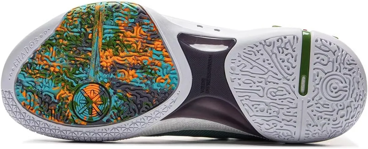 LI-NING Wade Shadow 6 & 6V2 Series Men's Lightweight Breathable Anti Slip and Rebound Professional Basketball Game Shoes ABPU029 ABPV021