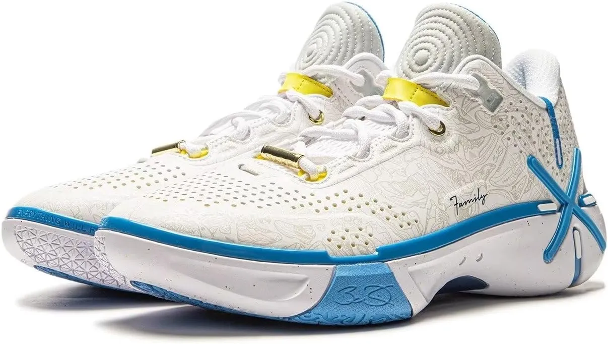 LI-NING Wade Shadow 6 & 6V2 Series Men's Lightweight Breathable Anti Slip and Rebound Professional Basketball Game Shoes ABPU029 ABPV021