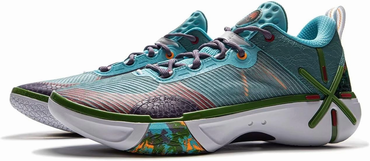 LI-NING Wade Shadow 6 & 6V2 Series Men's Lightweight Breathable Anti Slip and Rebound Professional Basketball Game Shoes ABPU029 ABPV021