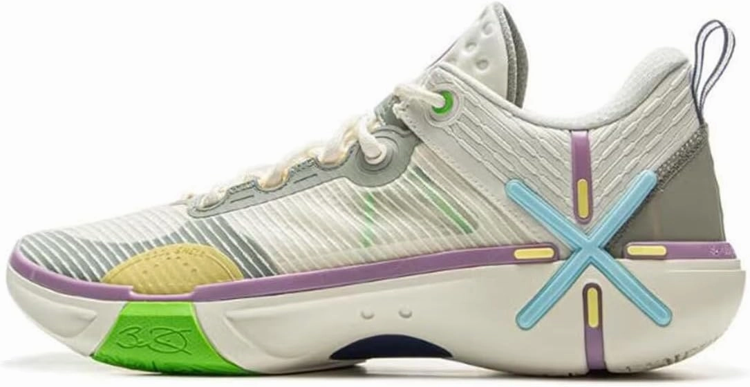 LI-NING Wade Shadow 6 & 6V2 Series Men's Lightweight Breathable Anti Slip and Rebound Professional Basketball Game Shoes ABPU029 ABPV021