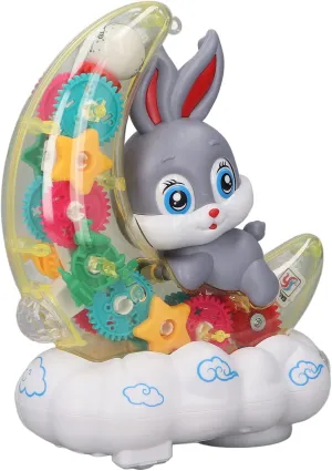 Light Animal Car Toy, Colorful Lights Interesting Music Universal Wheel Cartoon Animal Car for Developing Intelligence and Practical Ability
