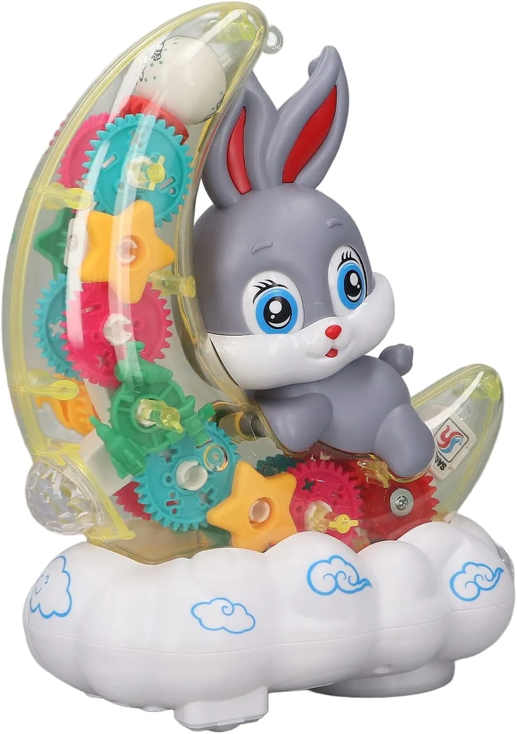 Light Animal Car Toy, Colorful Lights Interesting Music Universal Wheel Cartoon Animal Car for Developing Intelligence and Practical Ability