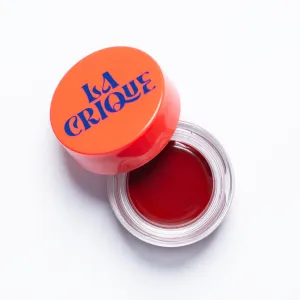 Lip and Cheek Balm - Cream Blush & Tinted Lip Balm - Infused with Hyaluronic Acid   Vitamin C - LightWeight Cream Makeup and Skincare - 99% Natural Ingredients - Vegan – Garnet