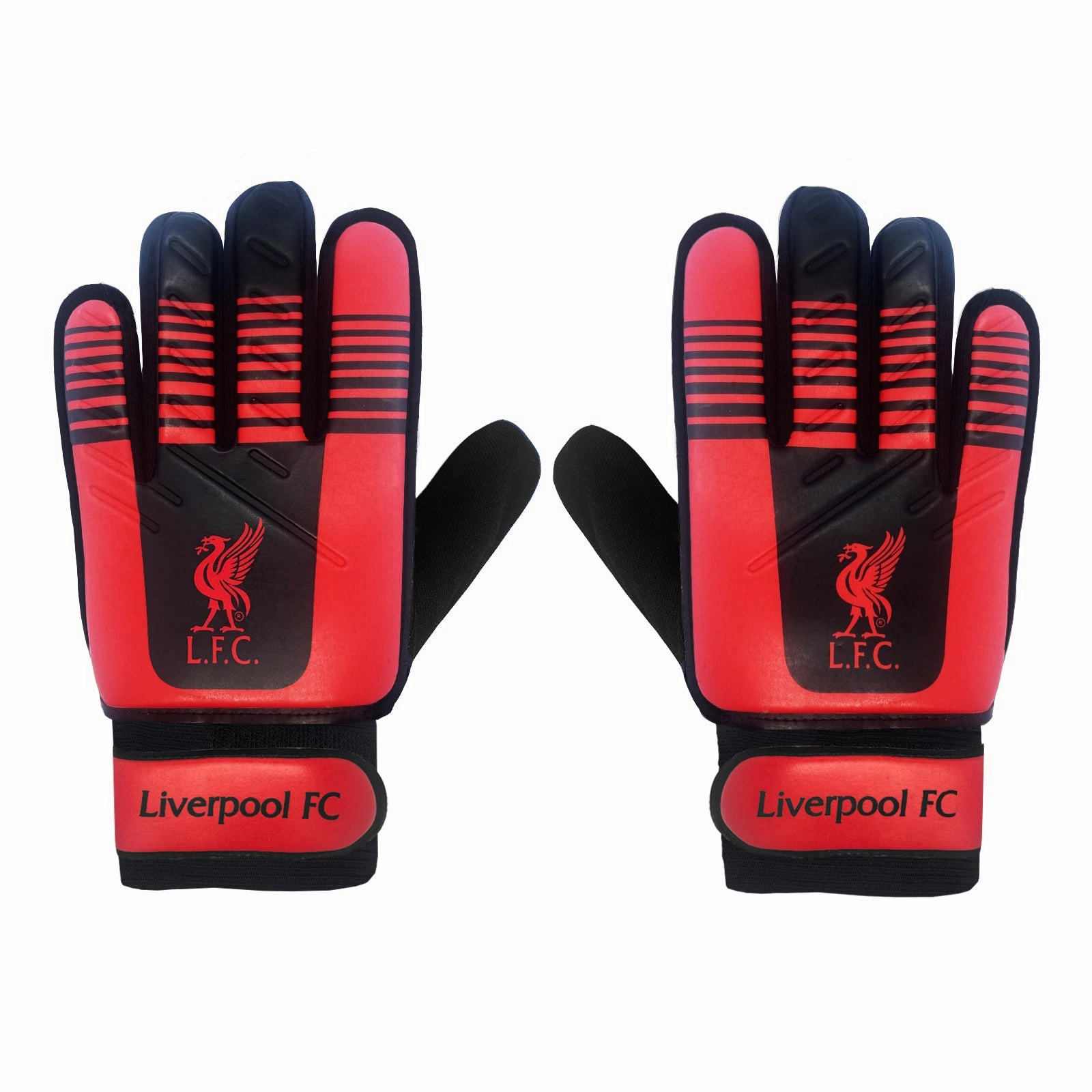 Liverpool FC Size 4 Football & Goalkeeper Gloves Set