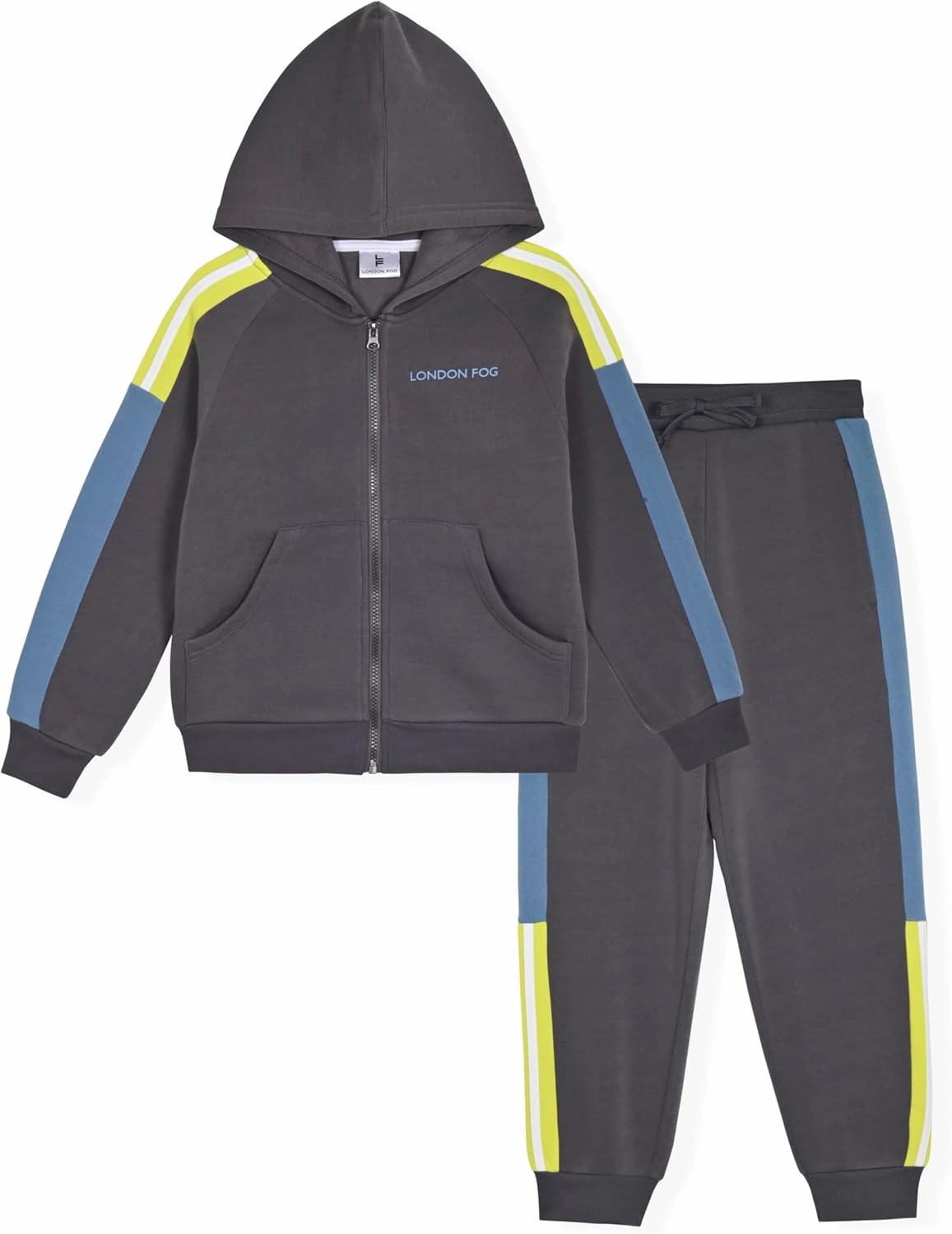 LONDON FOG Boys Fleece Sweatsuit Hoodie and Sweatpants
