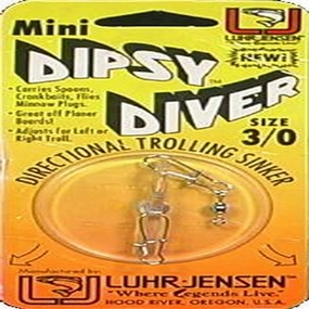 Luhr Jensen1 Dipsy Diver Silver/Silver Bottom