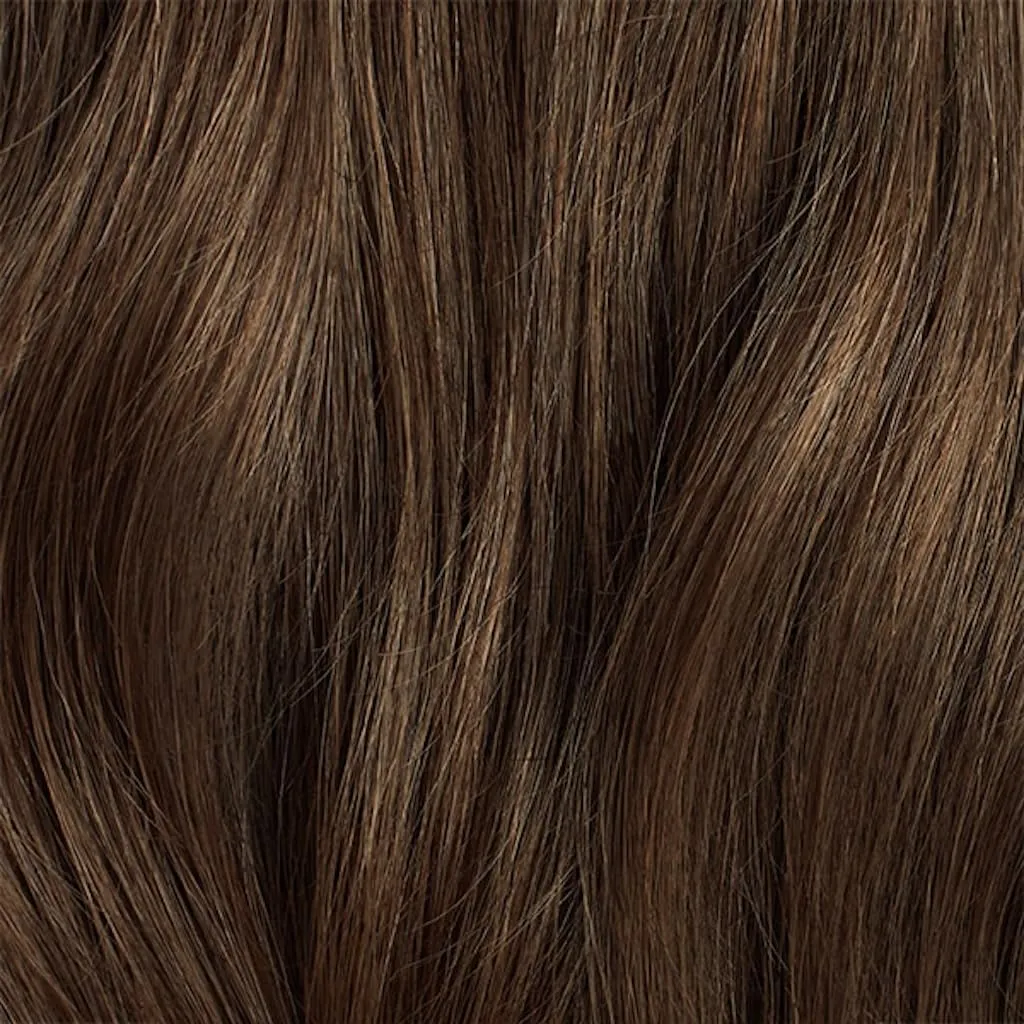 Luxy Hair 24" Neutral Brown Classic Clip-In Hair Extensions (240 grams) 100% Remy Human Hair, Natural,Volume, 10-Piece Set, Blends Easily