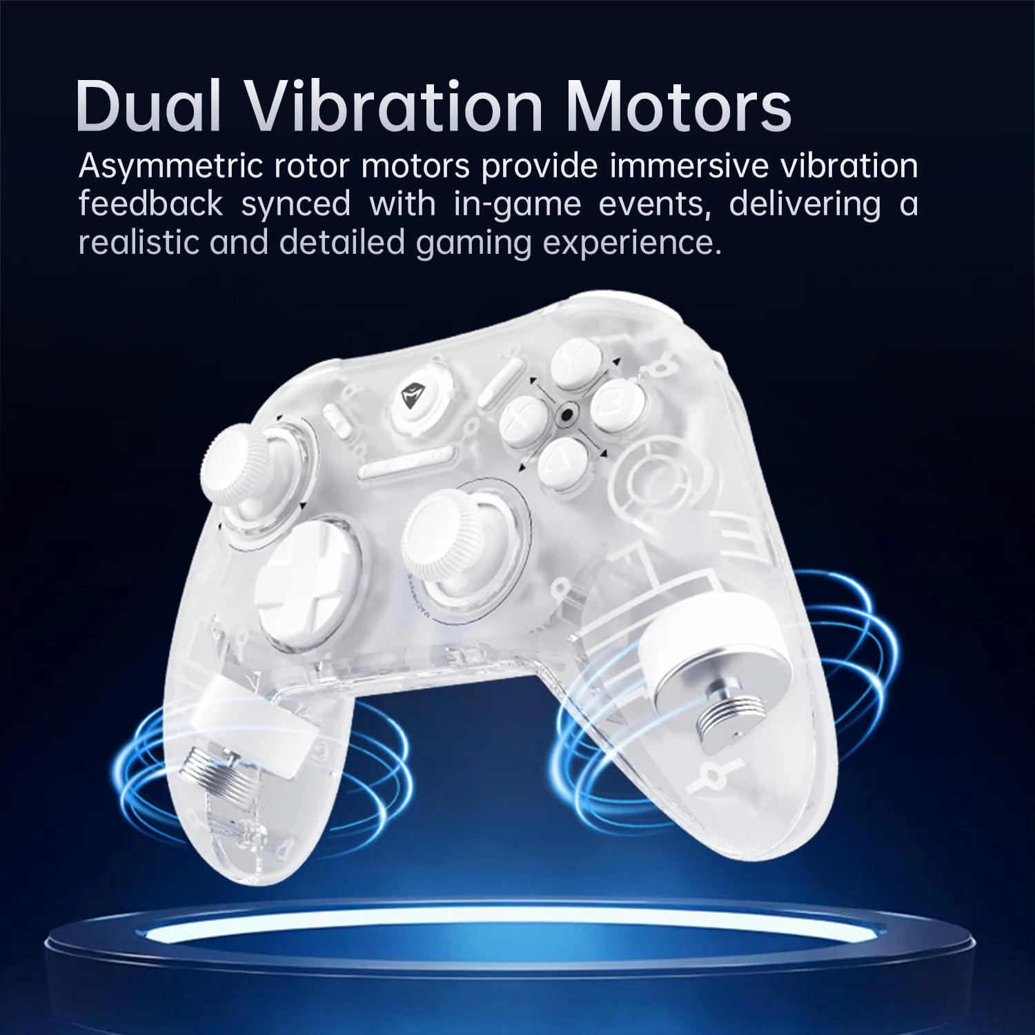 Machenike G1 Pro 1000Hz Wireless Gaming Controller for PC, Windows, Android, iOS, Switch,PC Controller with TMR Joystick＆Triggers/Gyroscope