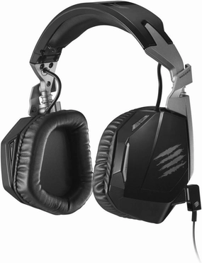 Mad Catz F.R.E.Q.4D Gaming Stereo Headphones Headset with Microphone for PC, Mac, and Smart Devices