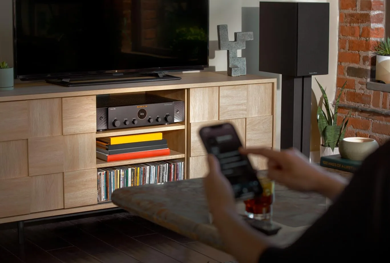 Marantz STEREO 70s 2-Ch AV Receiver (75W X 2) - 4K/120 and 8K Compact Home Theater Receiver, Class A/B Amplification, Supports Spotify Connect, Airplay 2, Bluetooth, & More via Wi-Fi & HEOS Multi-Room