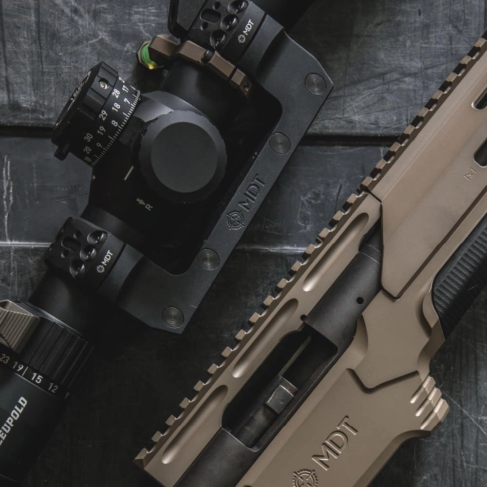 MDT One-Piece Mount Scope Rings - Aluminum 30mm 34mm 35mm Scope Rings, High Precision Pic-atinny Scope Mount Rings, Low/Medium/High Profile Scope Mount for Pic-atinny Rail