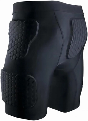 Men's Padded Compression Pants Protector or Football Baseball Soccer Basketball Girdle