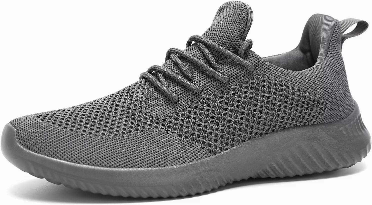 Men's Slip on Walking Shoes Ultra Light Breathable Non Slip Running Shoes Casual Fashion Sneakers Mesh Workout Sports