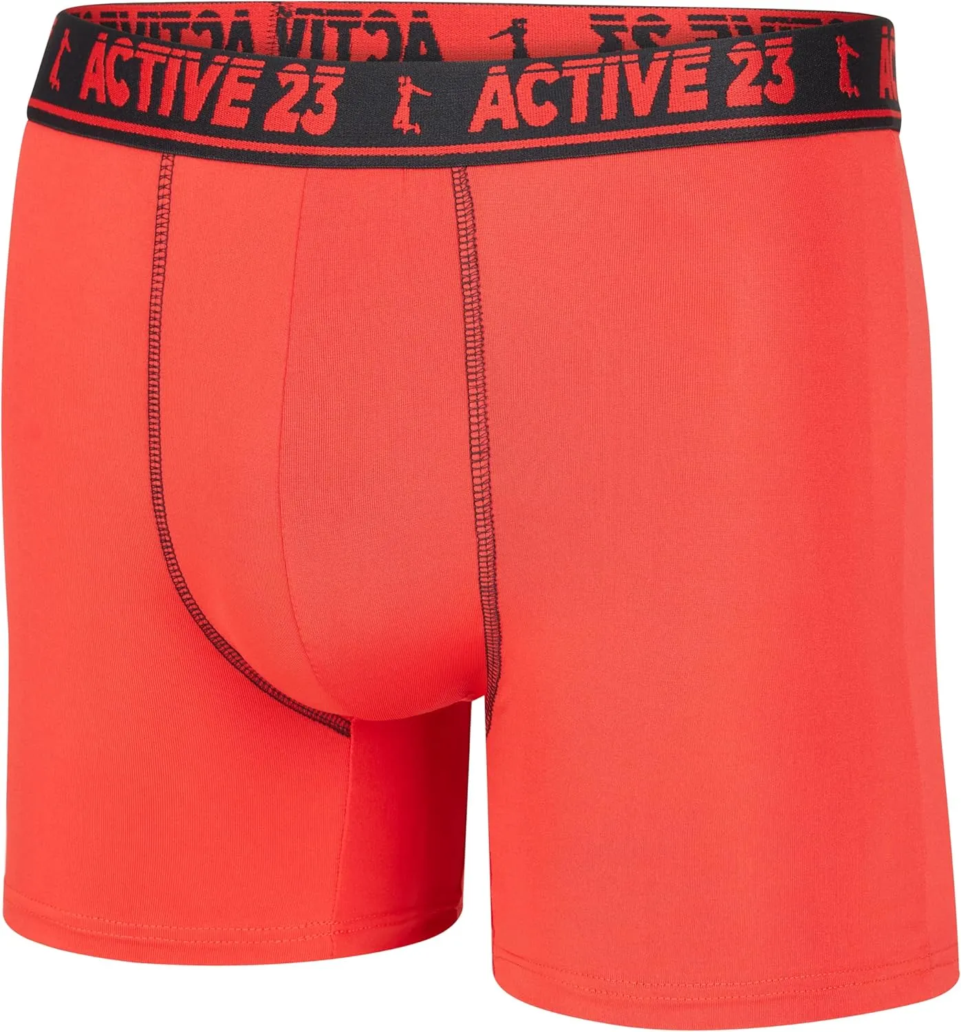 Mens 6 or 8 Pack Dry Fit Performance Boxer Briefs for Men, Cooling Moisture Wicking Athletic Support Underwear