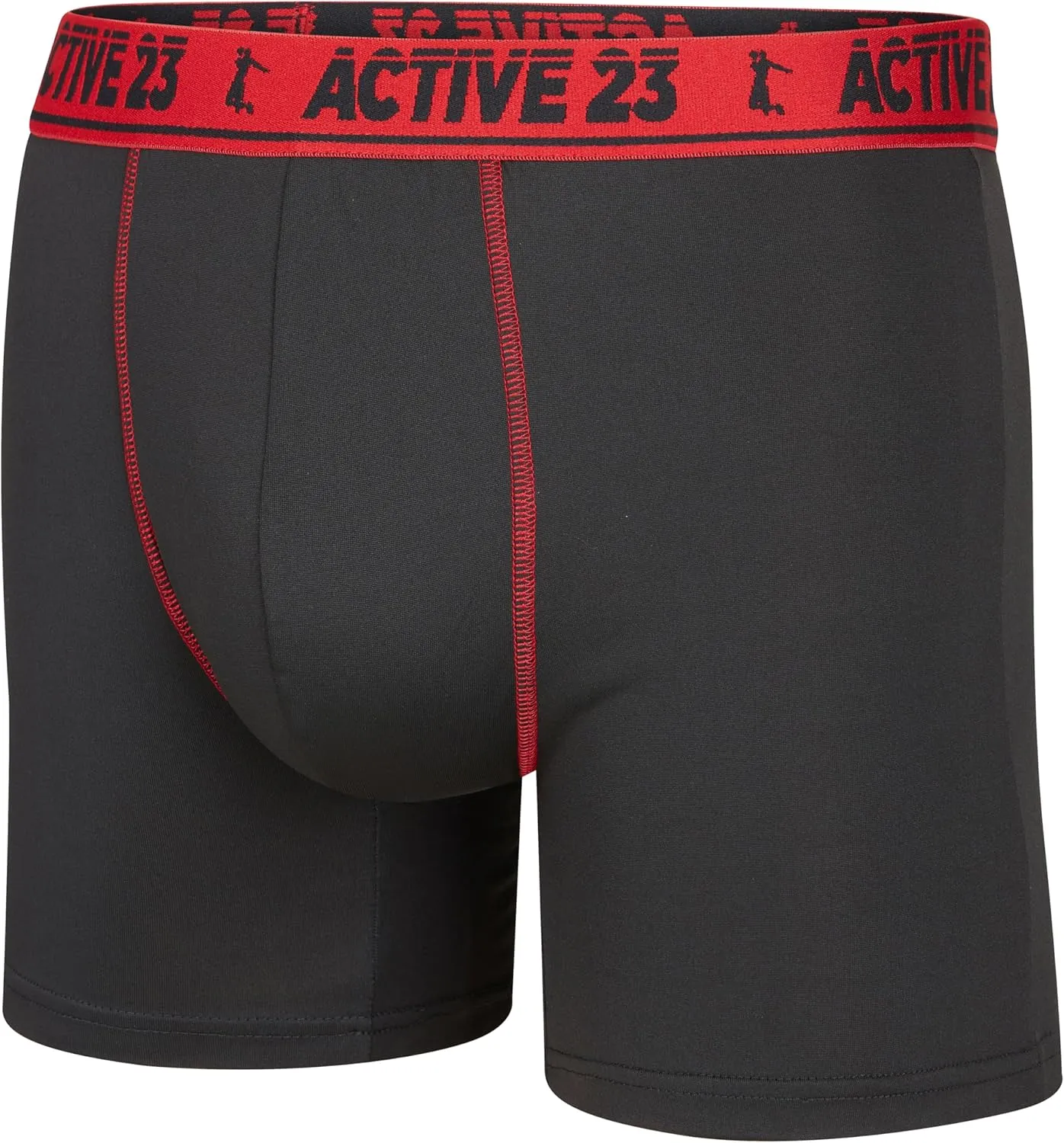 Mens 6 or 8 Pack Dry Fit Performance Boxer Briefs for Men, Cooling Moisture Wicking Athletic Support Underwear