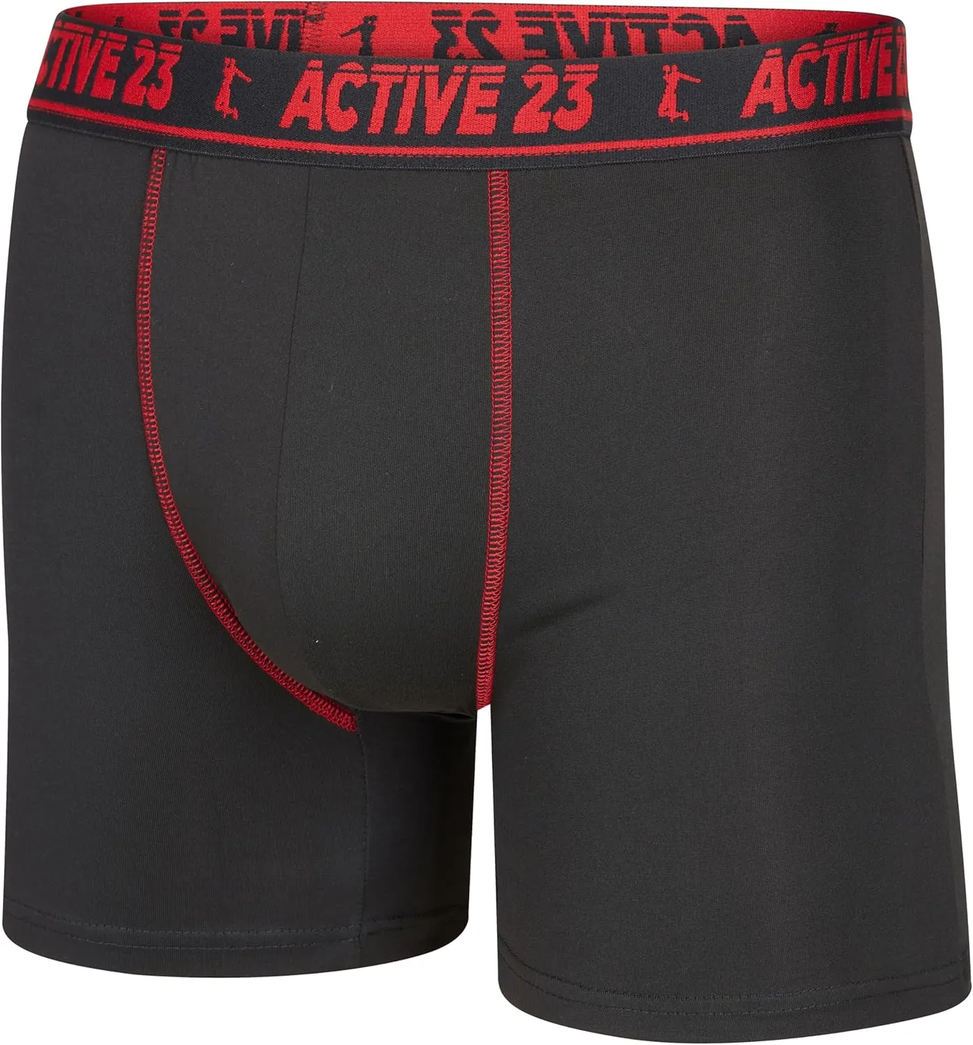 Mens 6 or 8 Pack Dry Fit Performance Boxer Briefs for Men, Cooling Moisture Wicking Athletic Support Underwear