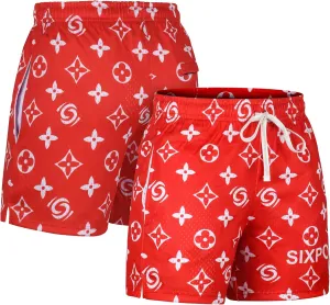 Men's Athletic Shorts - 100% Polyester, Mesh Shorts Quick Dry, Graphic Print Gym Shorts Men, Basketball Shorts for Men