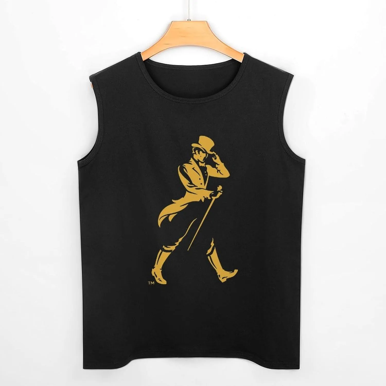 Men's Sports Personality Sleeveless Sweatshirt Gym Exercise Vest is Suitable for Workout Tank Tops for Men